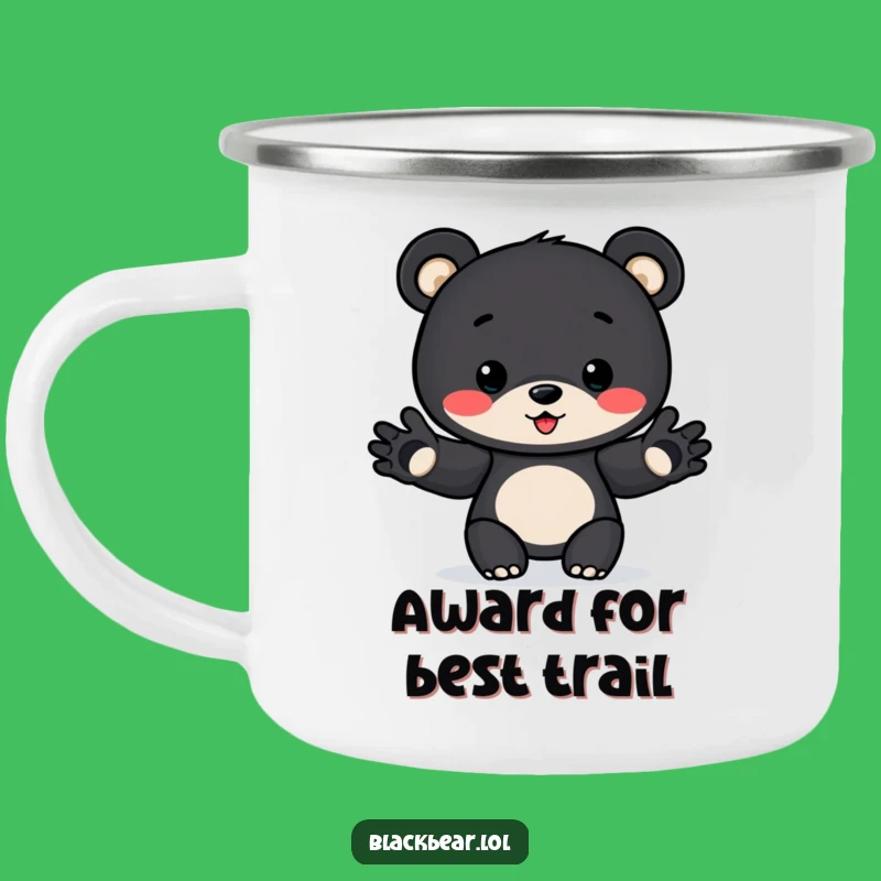 Funny Award Bear Cub Camping Mug: Adventure Award Funny Gift for Outdoors