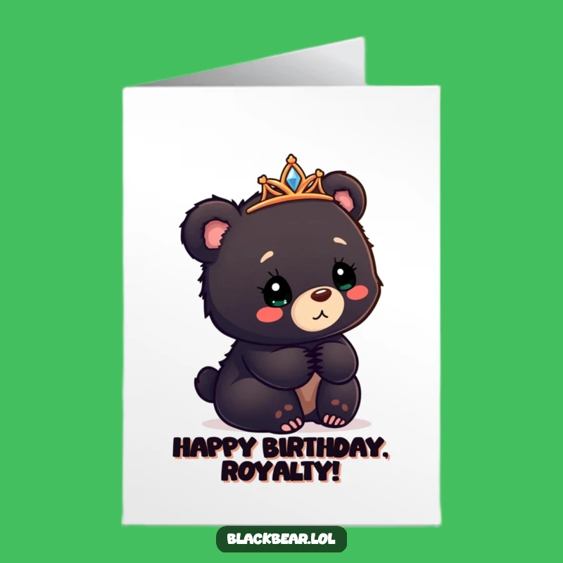 Hilarious Free Printable Birthday Card: Confused Bear Cub, Funny Downloadable Gift