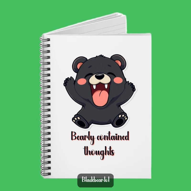 Funny Roaring Bear Notebook: Jot Down Your Wildest Ideas Gift