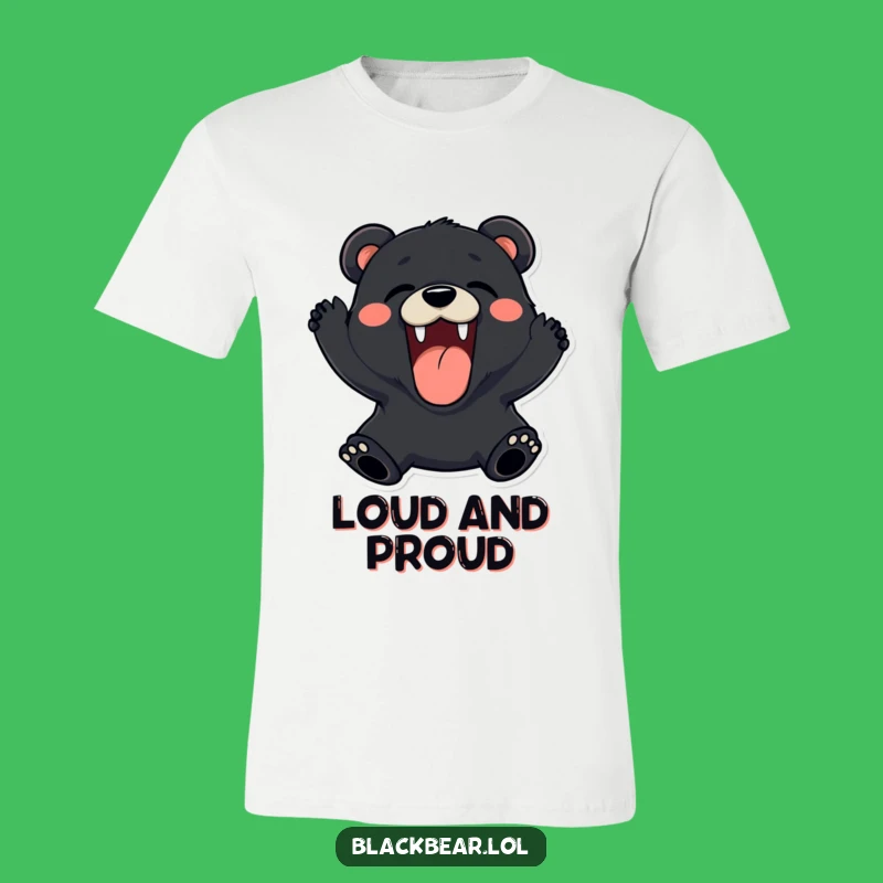 Funny Playful Bear T-Shirt: A Roaring Good Time Graphic Tee Gift